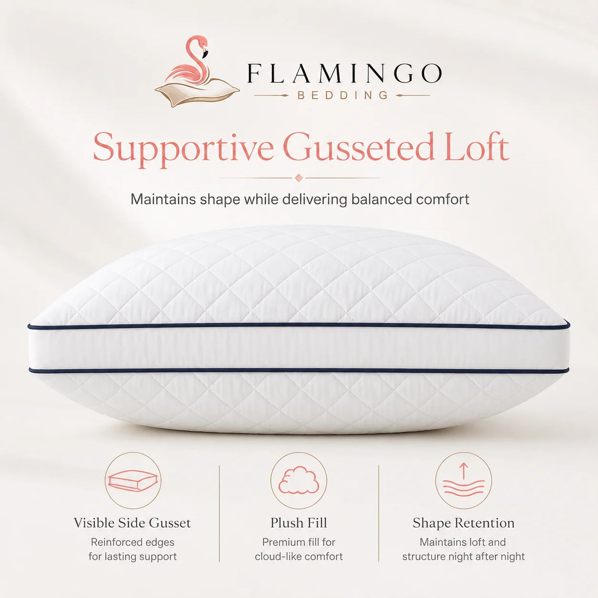 Premium Quilted Pillow