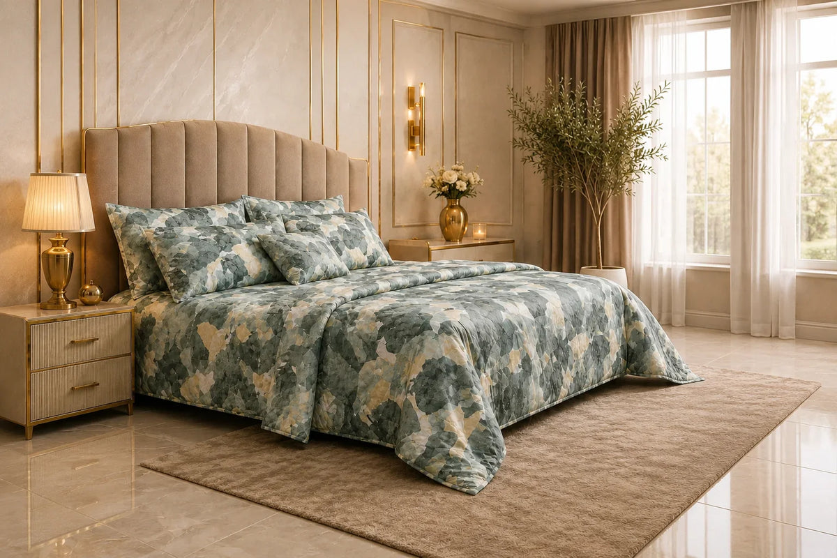 7 Pcs Summer Comforter Set