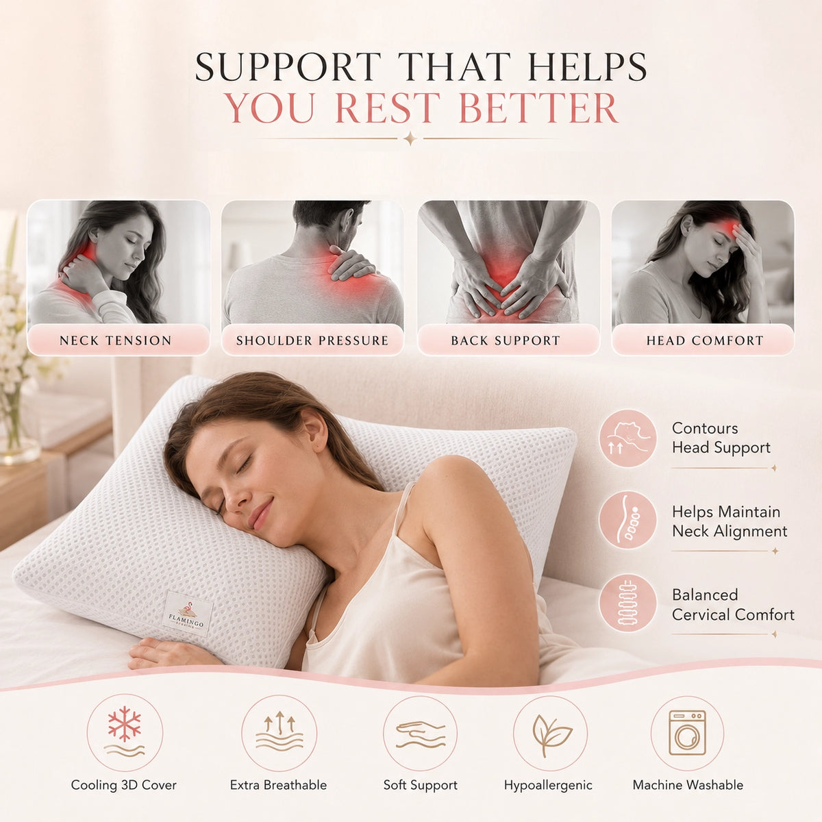 AirCool 3D Pillow