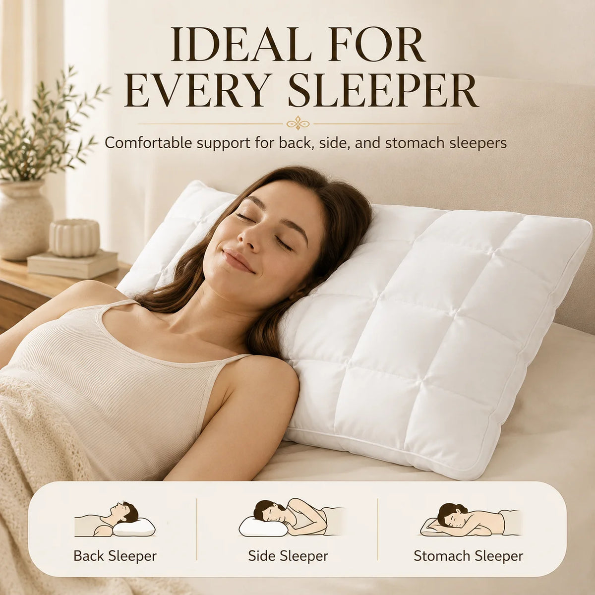 BoxLoft Adjustable Pillow