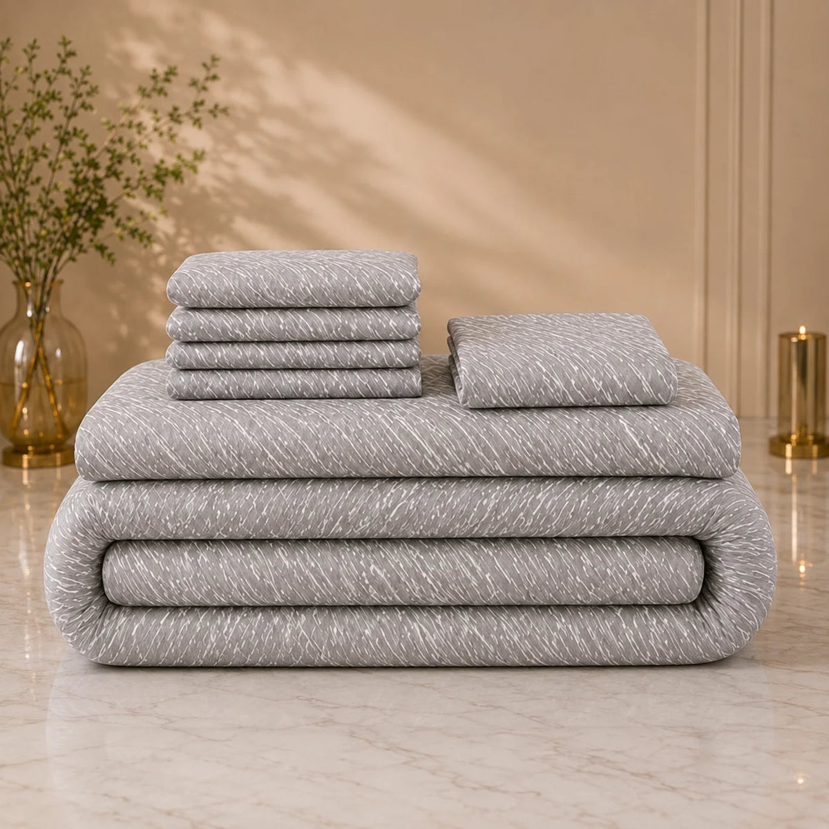 Frostline 7 Pcs Comforter Set