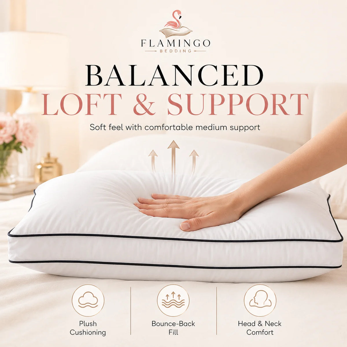 Luxury Hotel Pillow