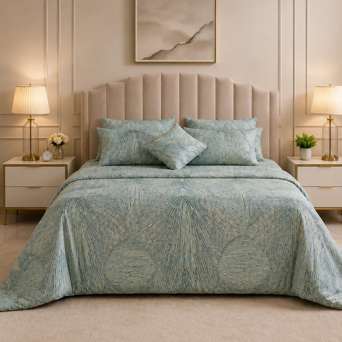 Oasis 7 Pcs Comforter Set