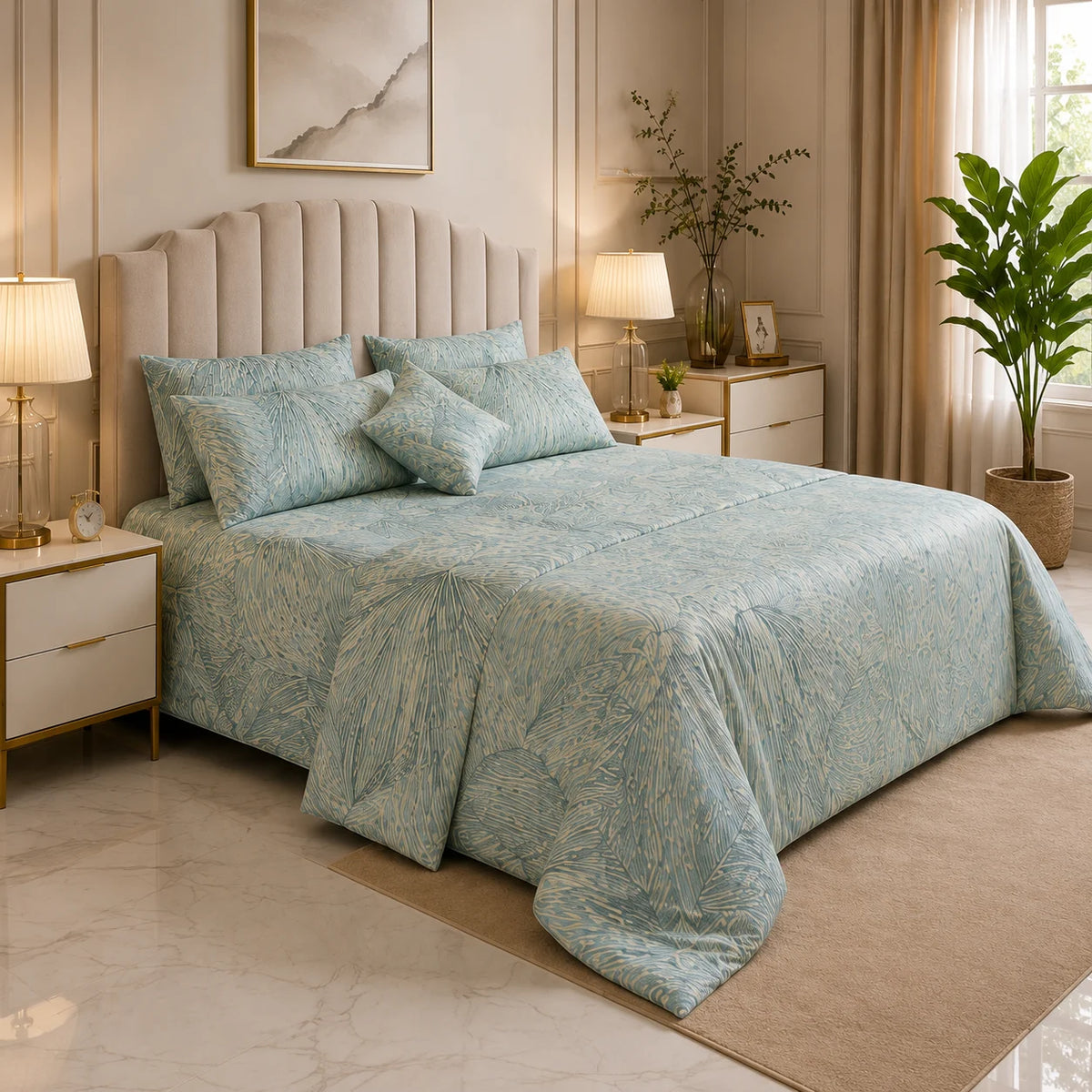 Oasis 7 Pcs Comforter Set