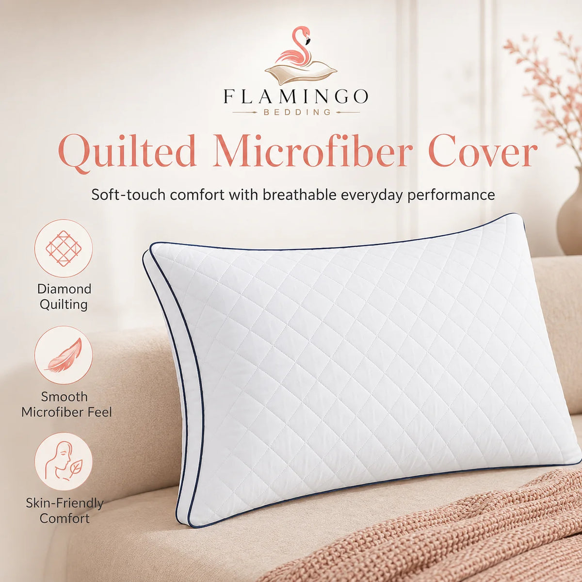 Premium Quilted Pillow