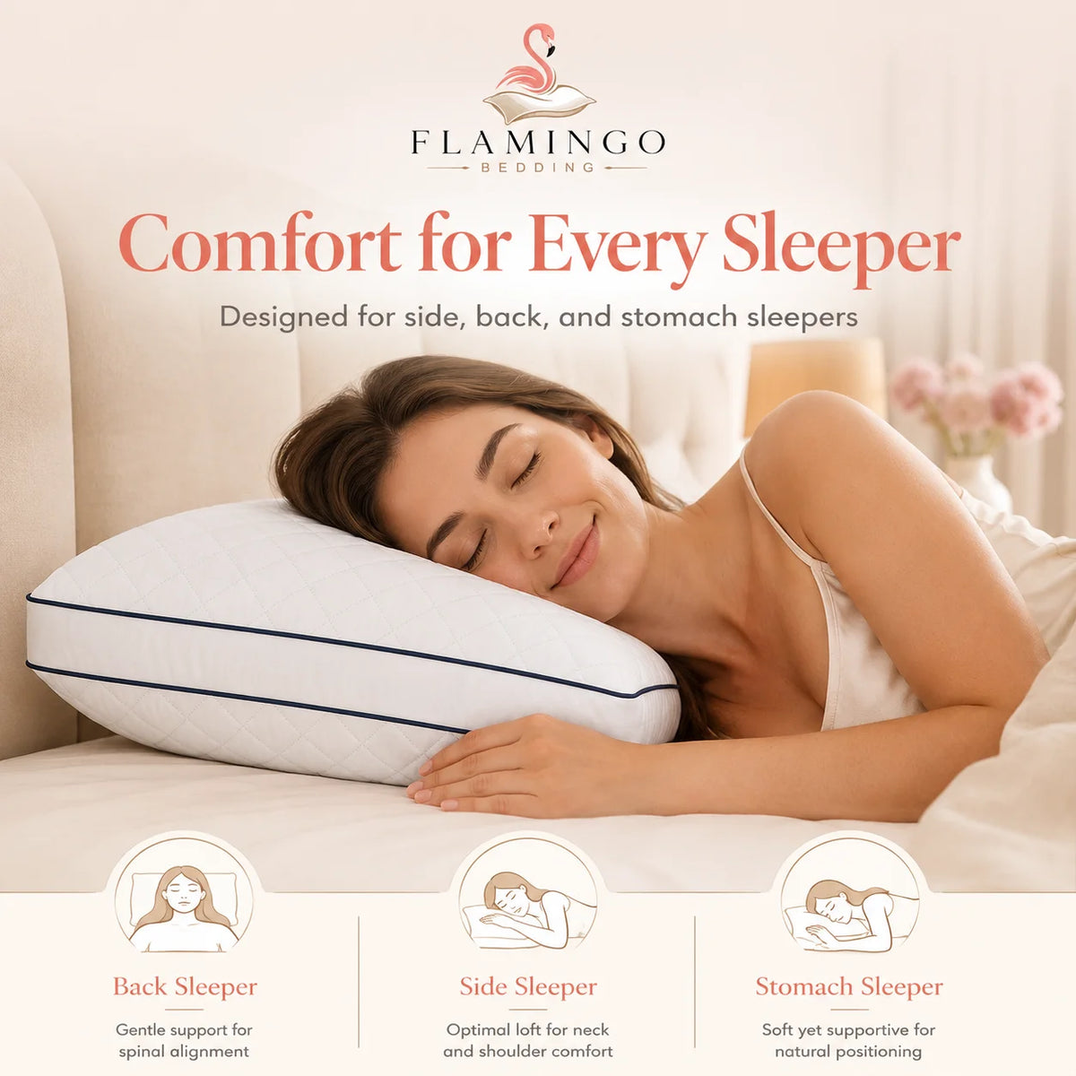 Premium Quilted Pillow